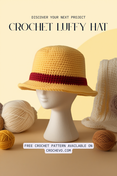 Crochet Luffy Hat