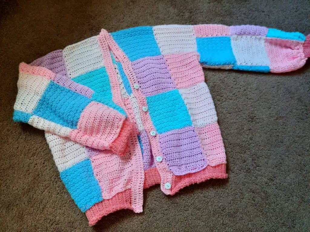Hexagon Cardigan Crochet