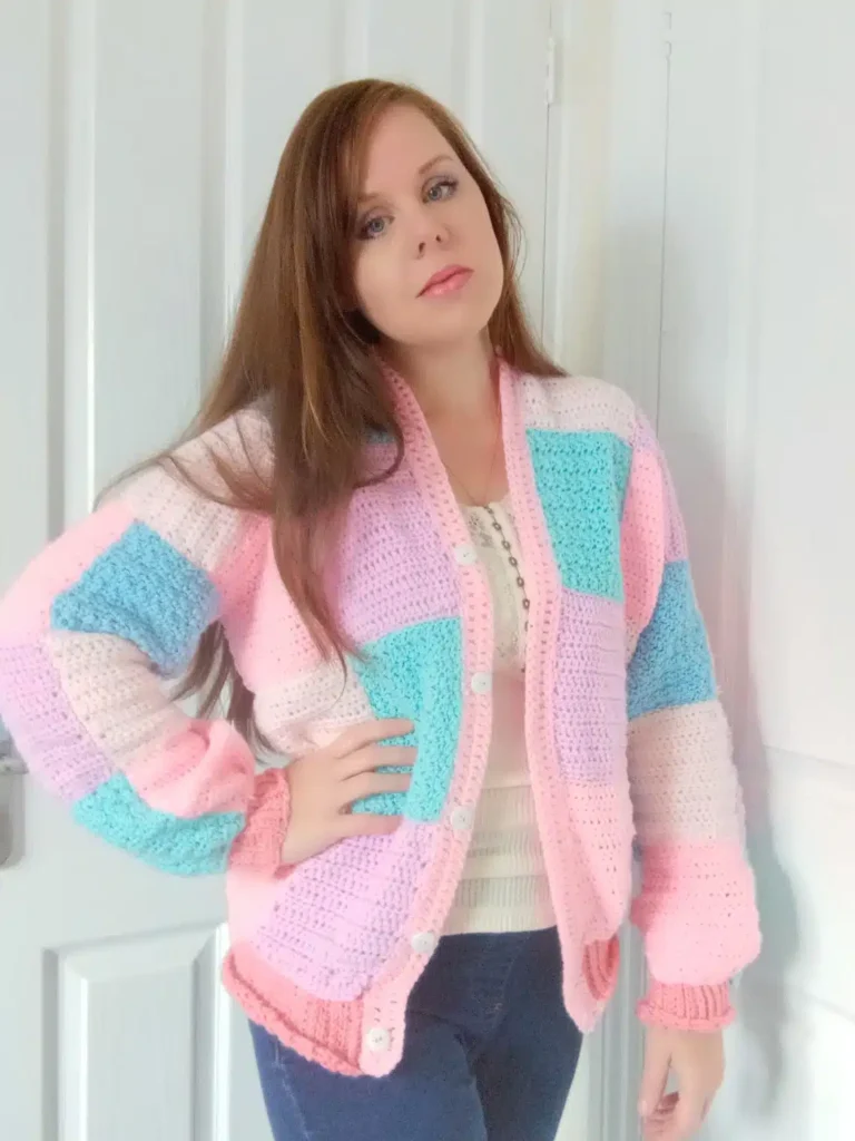 Hexagon Cardigan Crochet
