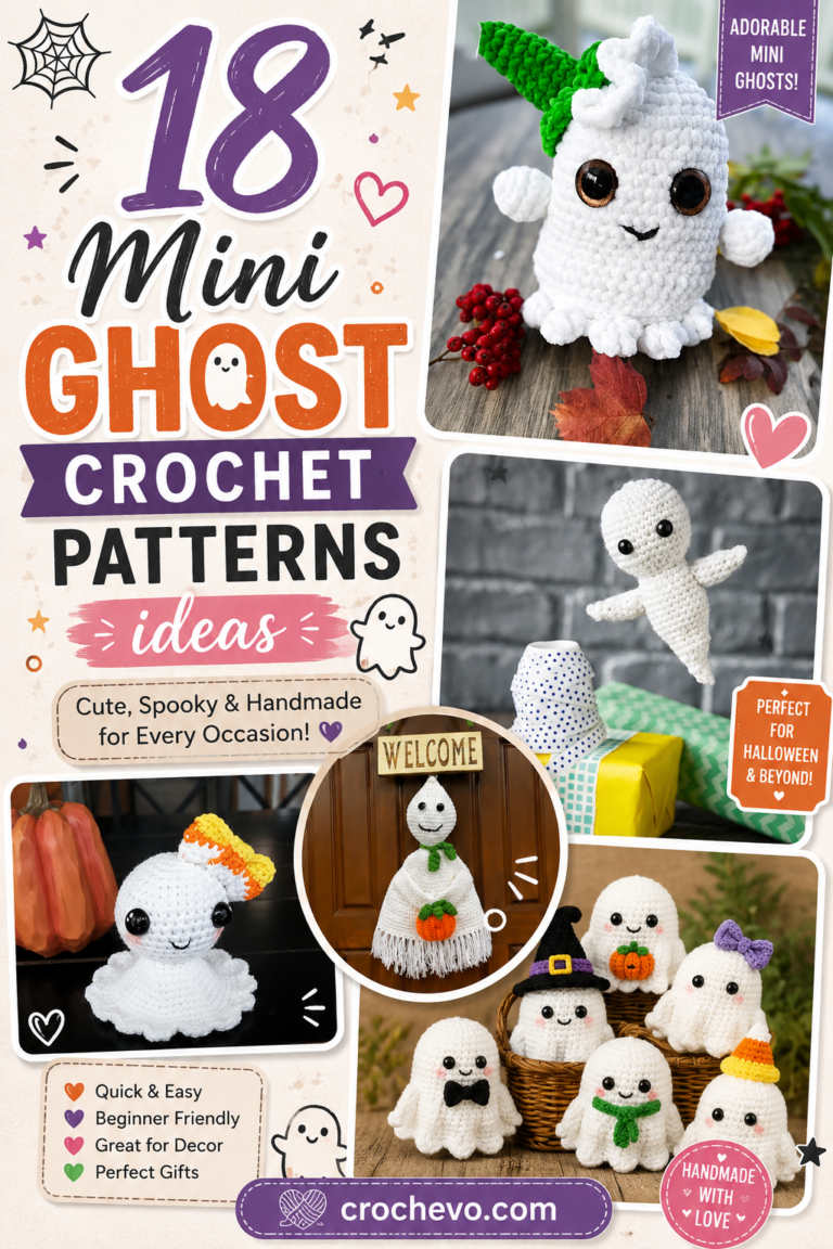 Mini Ghost Crochet