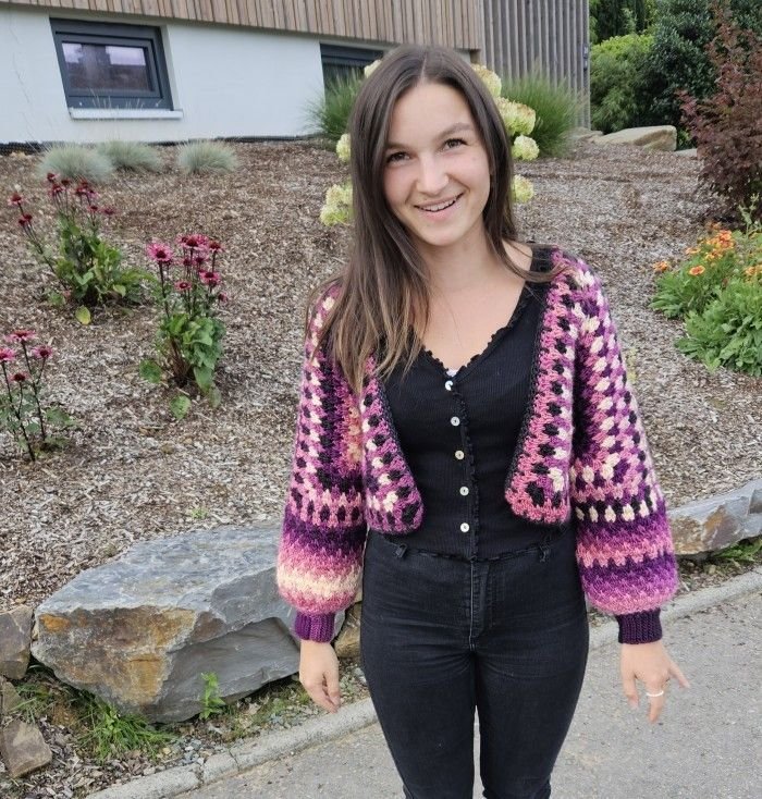 Hexagon Cardigan Crochet