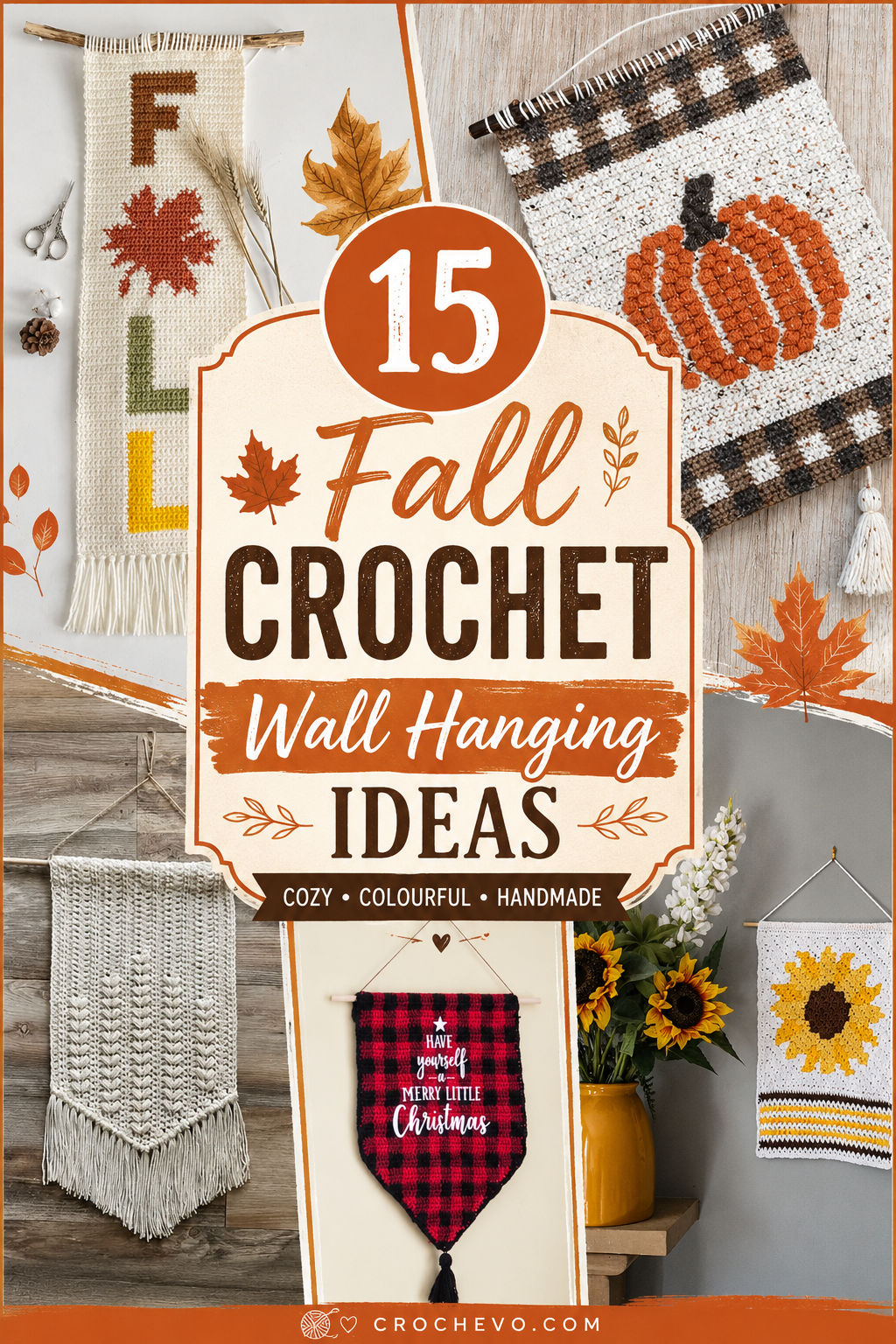Fall Crochet Wall Hanging Ideas