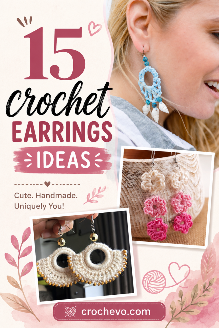 Crochet Earring