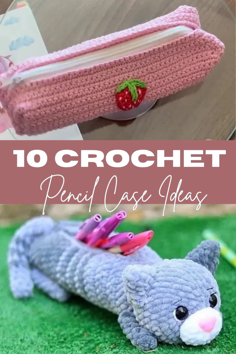 Crochet Pencil Case