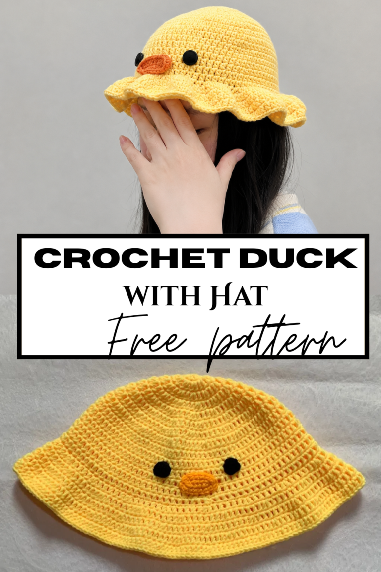 Crochet Duck Hat Pattern