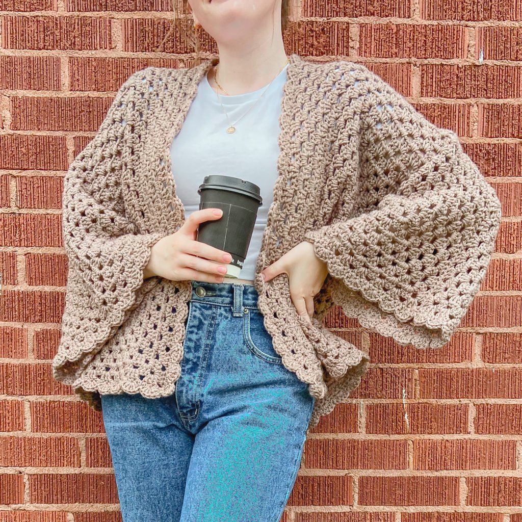 Hexagon Cardigan Crochet