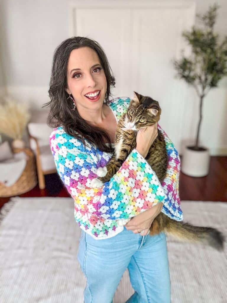 Hexagon Cardigan Crochet