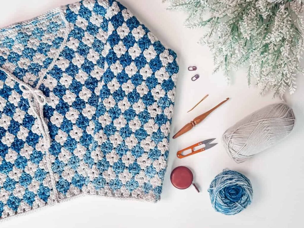 Hexagon Cardigan Crochet