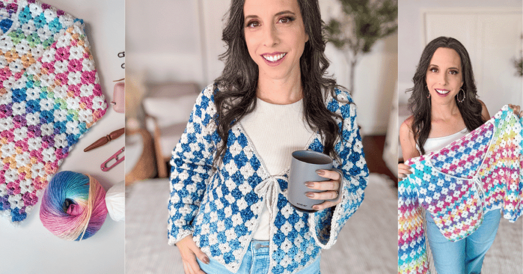 Hexagon Cardigan Crochet