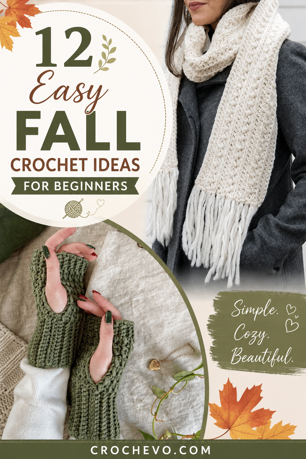 Easy Fall Crochet Ideas