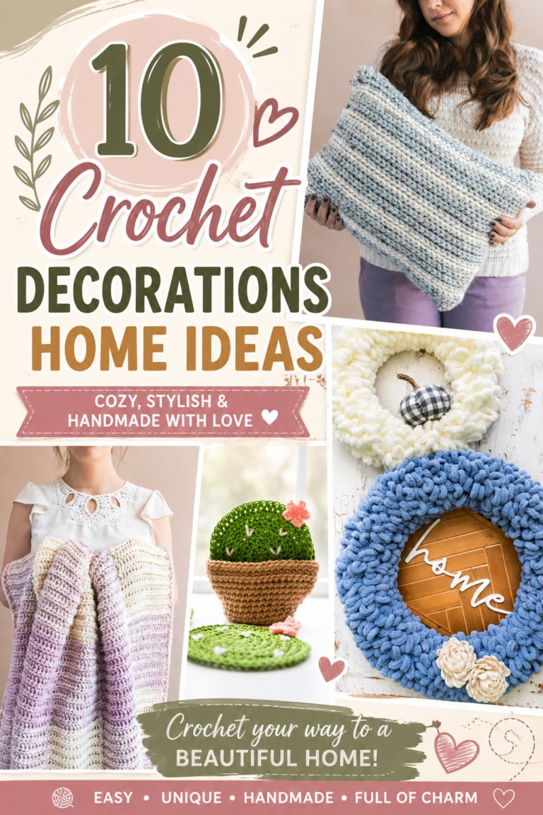 Crochet Decorations Home
