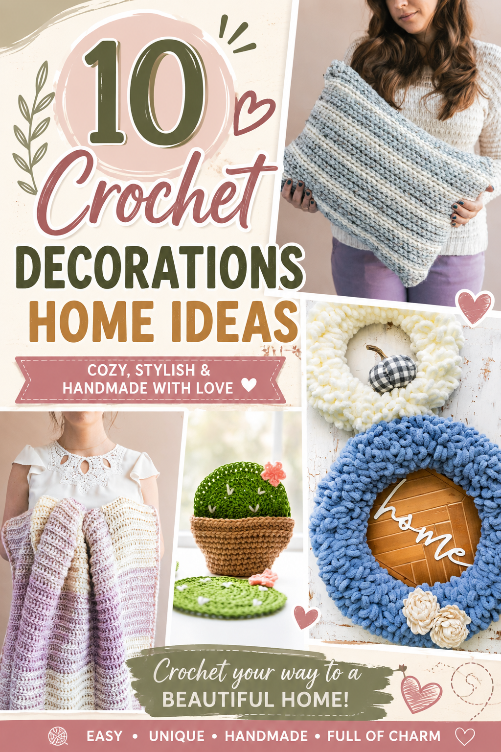 Crochet Decorations Home