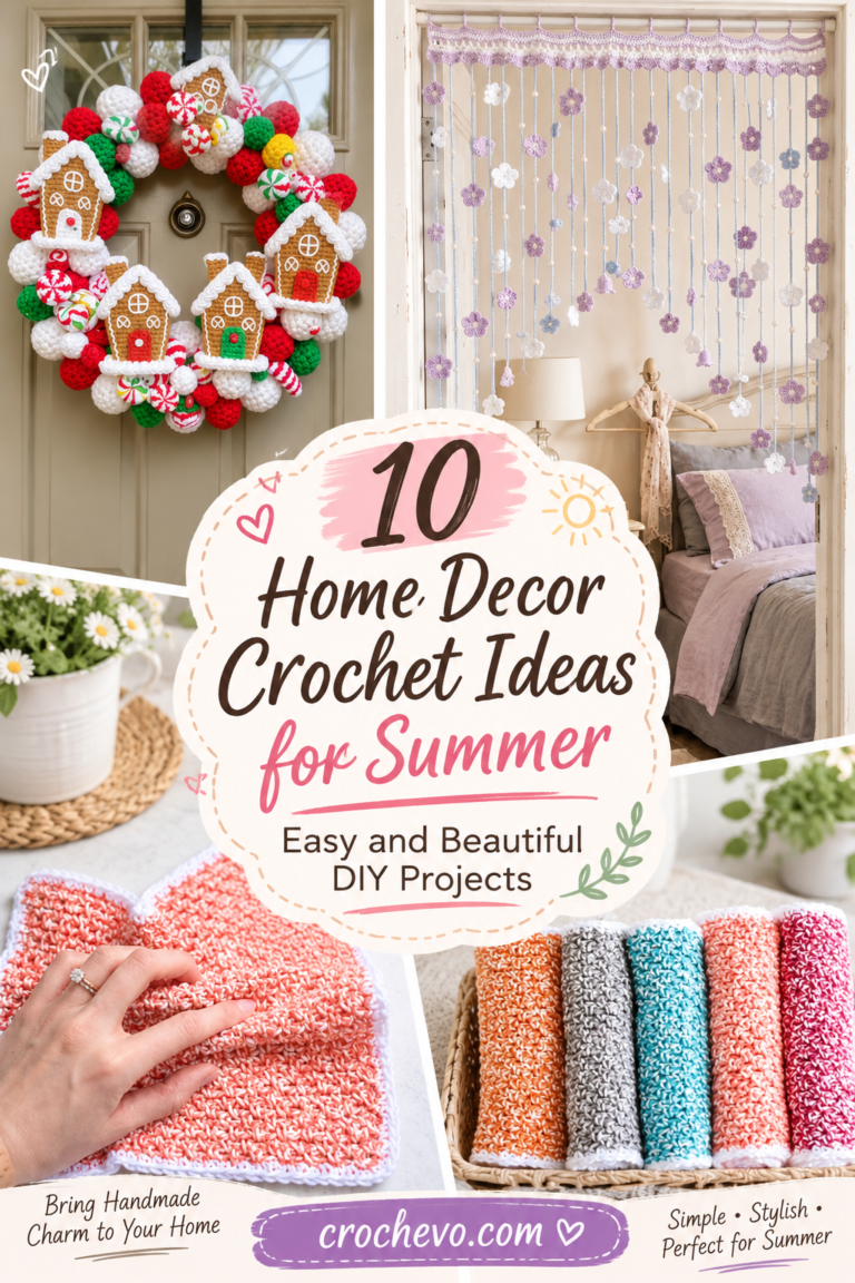 Home Decor Crochet Ideas