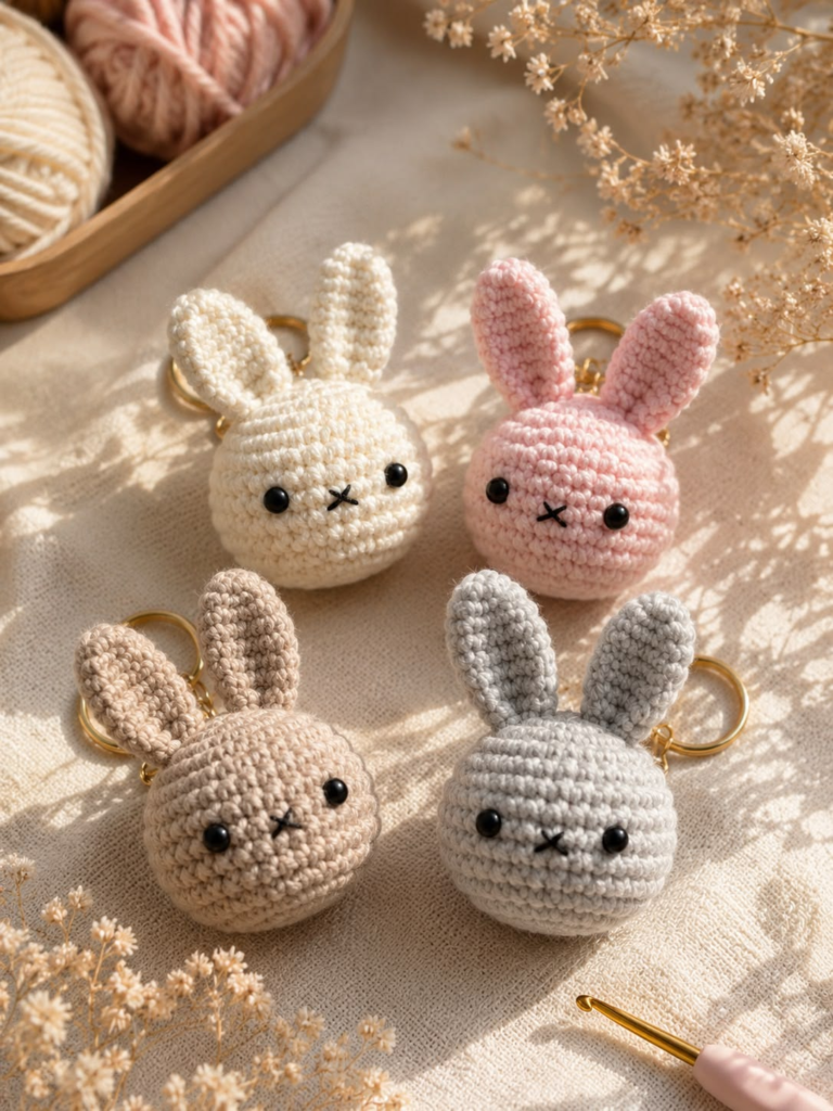 12 Crochet Keychain Ideas