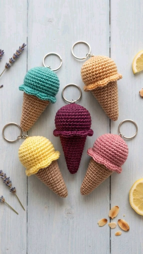 12 Crochet Keychain Ideas