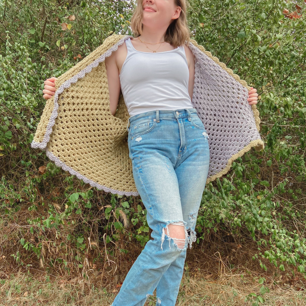 Hexagon Cardigan Crochet