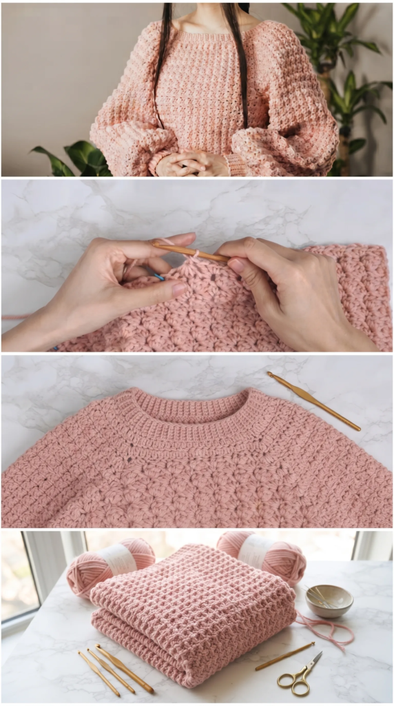 Crochet Sweater Pattern Ideas