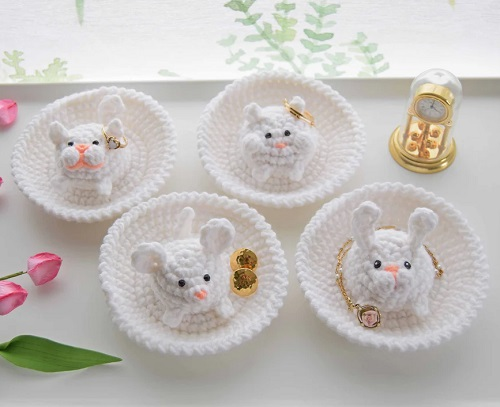 Crochet Earring Holder