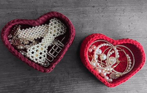 Crochet Earring Holder