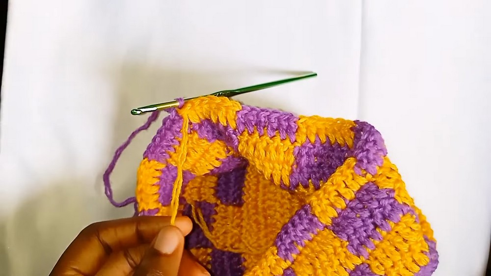 Crochet Ruffle Bucket Hat
