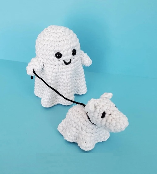 Mini Ghost Crochet