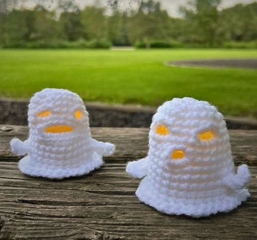 Mini Ghost Crochet