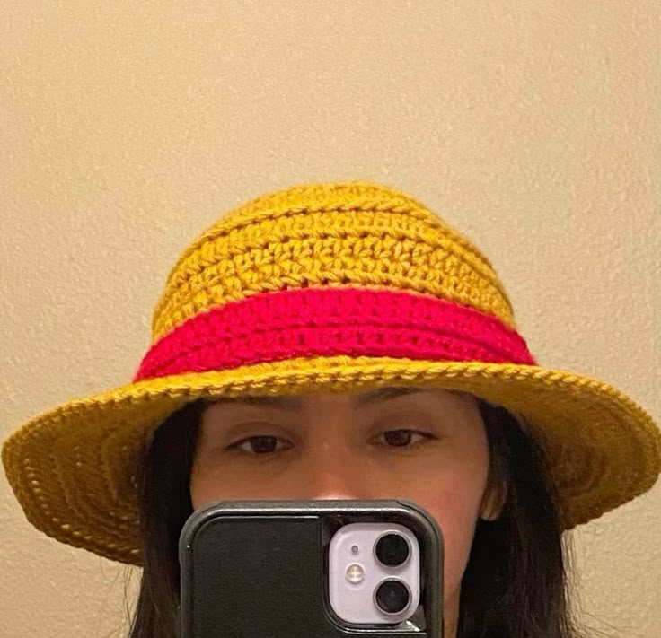 Crochet Luffy Hat