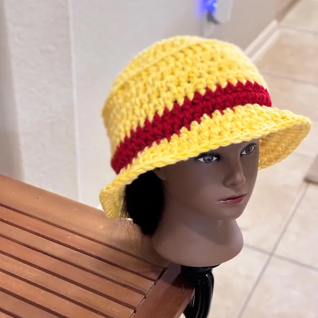 Crochet Luffy Hat