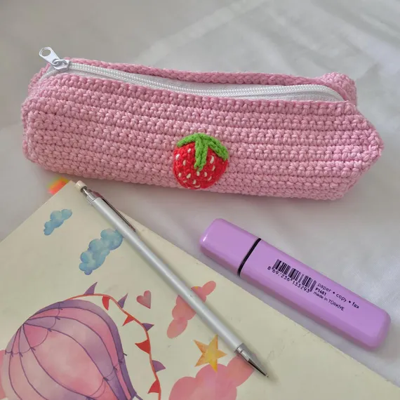 Crochet Pencil Case