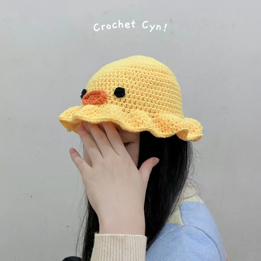 Crochet Duck Hat Pattern