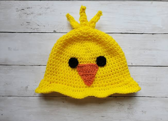 Crochet Duck Hat Pattern