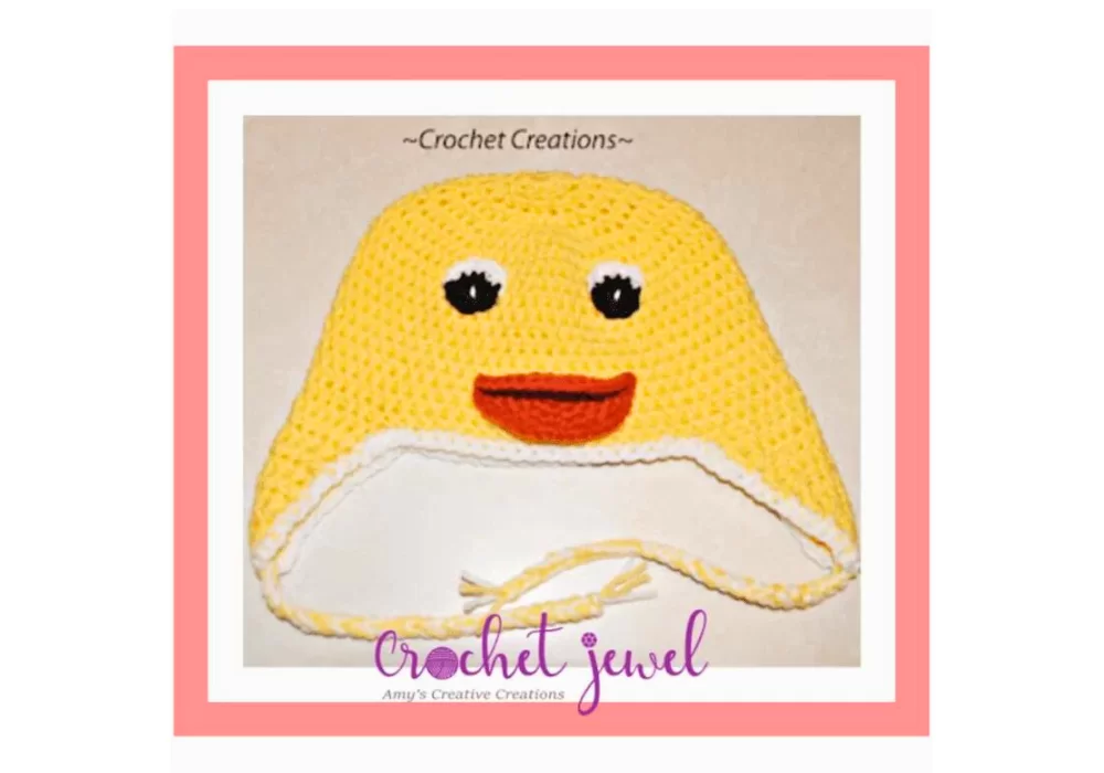 Crochet Duck Hat Pattern