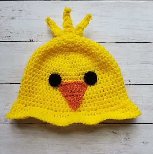 Crochet Duck Hat Pattern