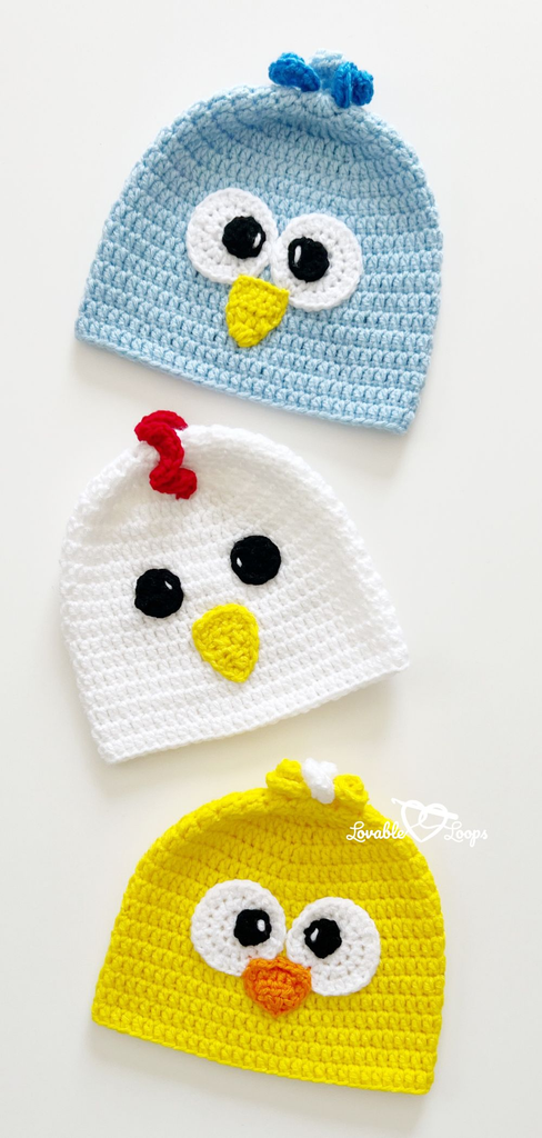 Crochet Duck Hat Pattern