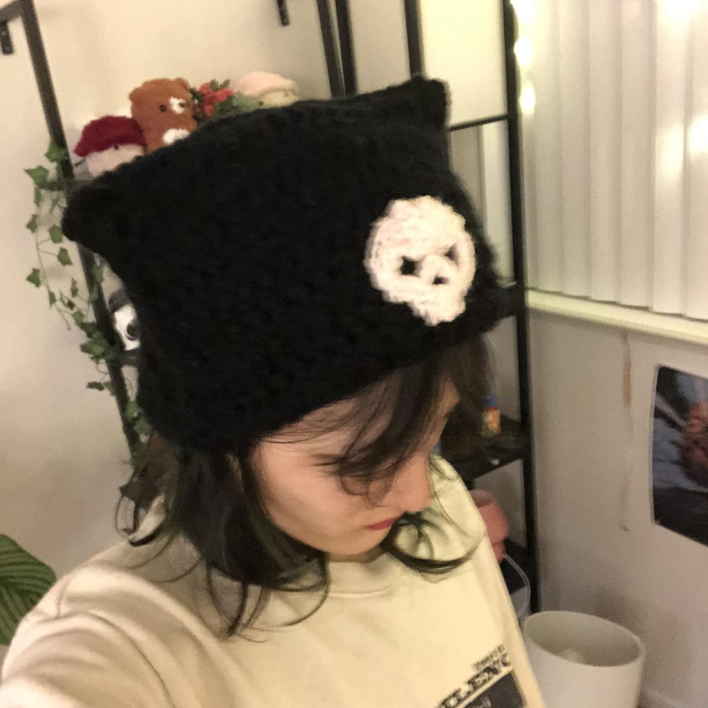 Crochet Kuromi Hat