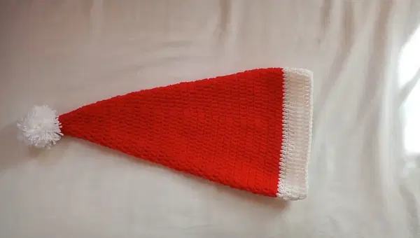 Santa Hat Crochet Hat Pattern