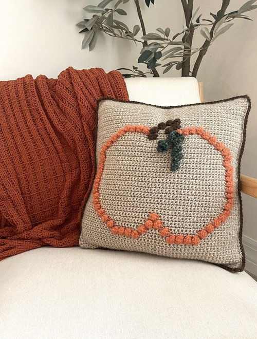 Crochet Fall Pillow Free Patterns