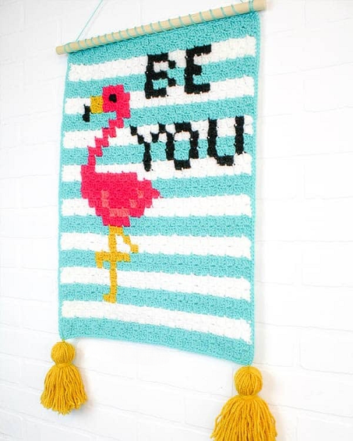 Crochet Animal Wall Hanging Free Patterns