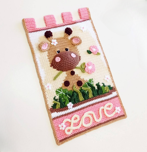 Crochet Animal Wall Hanging Free Patterns