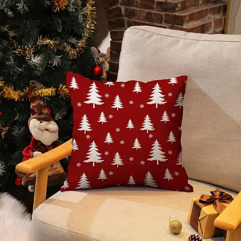 Crochet Christmas Tree Pillow Ideas