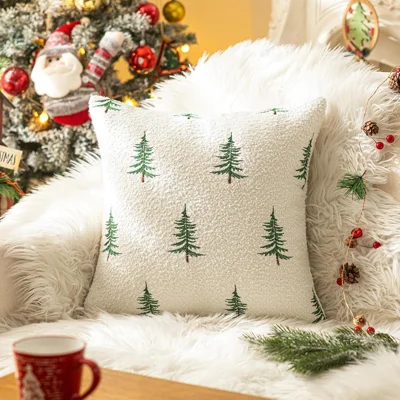 Crochet Christmas Tree Pillow Ideas
