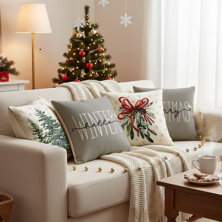 Crochet Christmas Tree Pillow Ideas