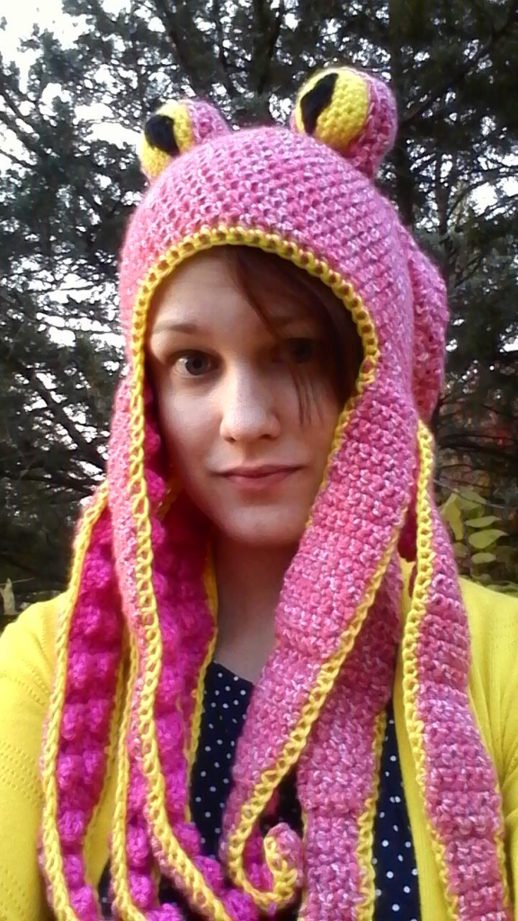 Crochet Octopus Hat