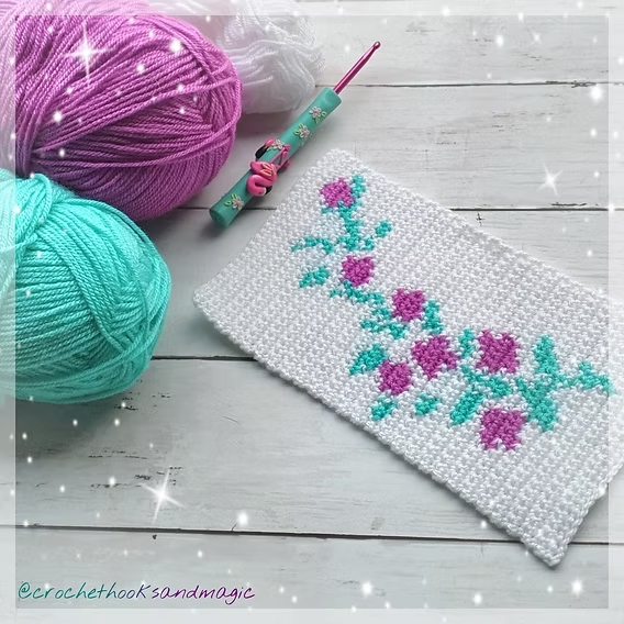 Crochet Pony Bead Tapestry Pattern