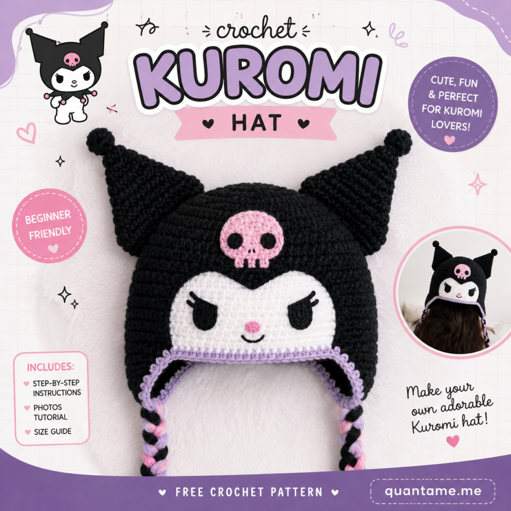 Kuromi Hat