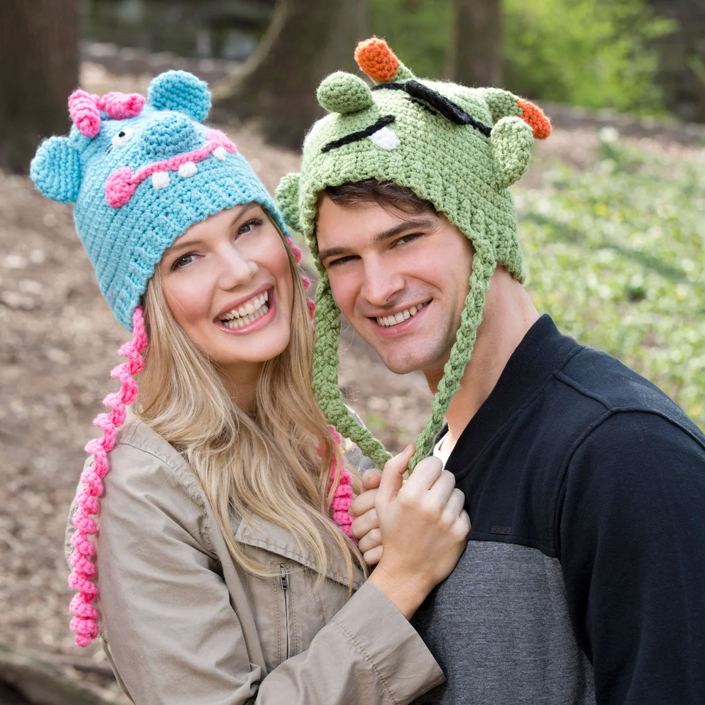 Crochet Lovable Monster Hats