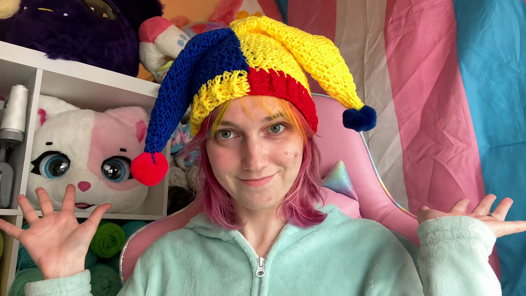 Crochet a Jester Hat