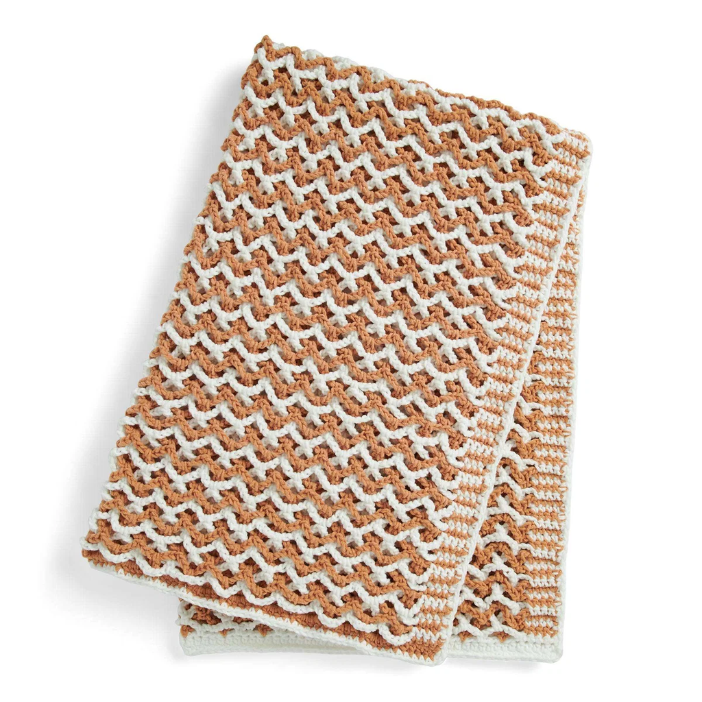 Lattice Crochet Blanket
