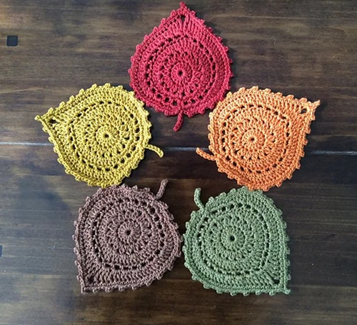 Fall Leaf Crochet Patterns