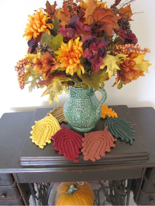 Fall Leaf Crochet Patterns